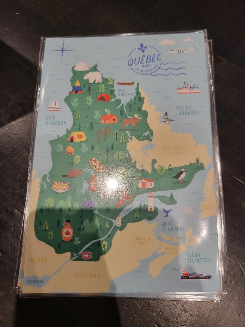 Map / Elaillcé - Quebec