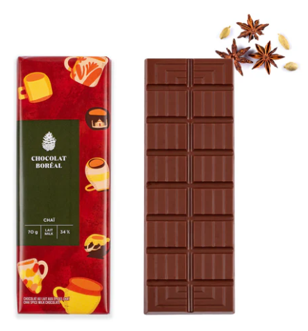 Tablette / Chocolat Boréal - 70g