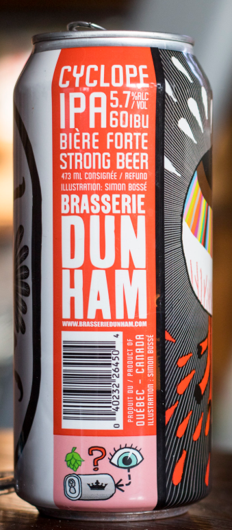Bière / Dunham - Cyclope - IPA