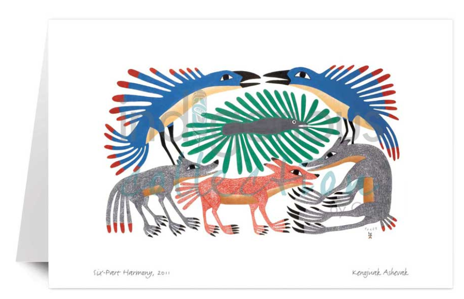 Carte / Canadian Art Prints - Kenojuak Ashevak - Divers