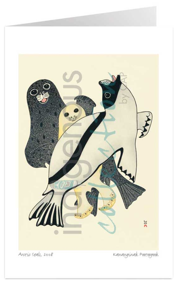 Carte / Canadian Art Prints - Kananginak Pootoogook - Divers