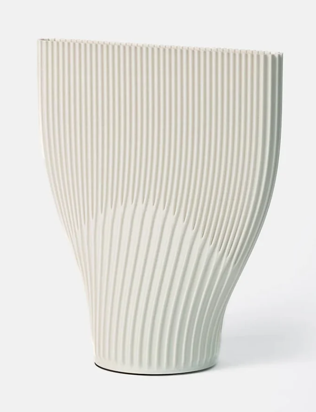 Vase / Cyrc. - Assorted Striped Fluke
