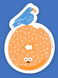 Sticker / Anne Julie Dudemaine - Bagel