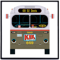 Affiche / Raymond Biesinger - Montreal Transportation Commission - 12x18