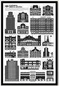 Poster / Raymond Biesinger - Montréal's Lost Buildings - 12x18