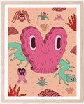 Affiche / Paperole - Geneviève Lebleu - Bizarre Love - 8x10