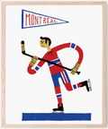 Poster / Paperole - Benoit Tardif - Hockey - 8x10