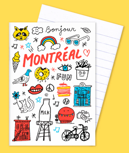 Carnet / Paperole - Top Montréal - Francis Léveillée - Mini