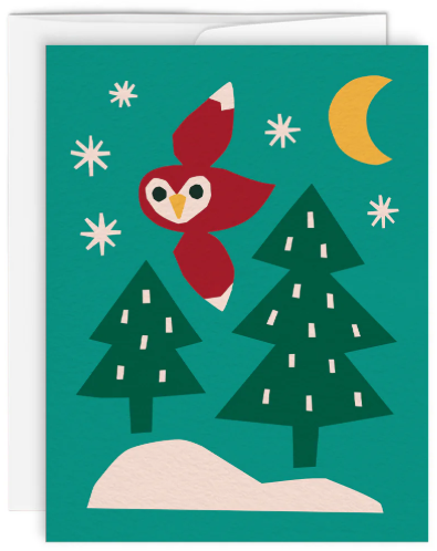 Card / Paperole - Myriam Van Neste - Owl
