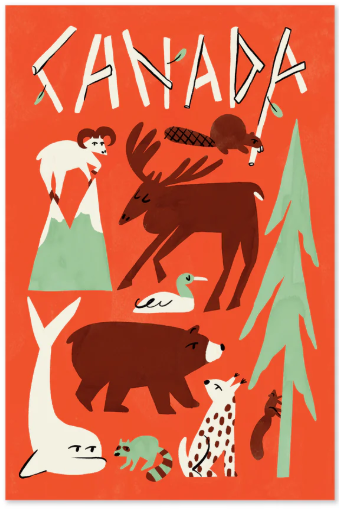Carte / Paperole - Mathilde Filippi - Nature Canada