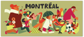 Card / Paperole - Cécile Gariépy - Montreal Four Seasons