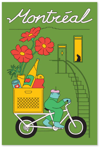 Card / Paperole - Gabriel Sabourin - Montreal Shopping