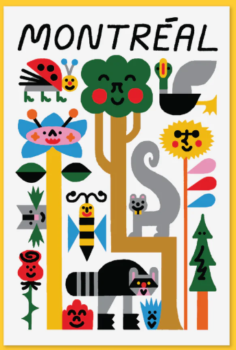 Carte / Paperole - Mathieu Labrecque - Montréal Faune et Flore