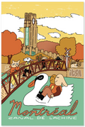 Card / Paperole - Amery Sandford - Lachine Canal