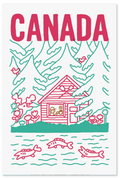 Card / Paperole - Benoit Tardif - Cabin in Canada
