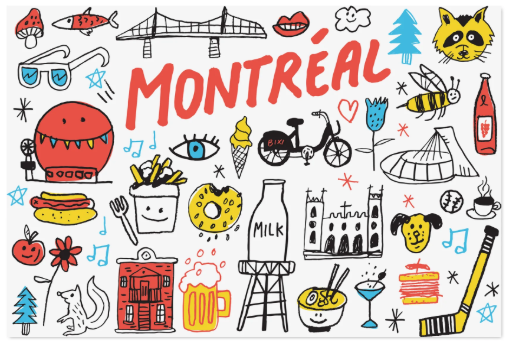 Card / Paperole - Francis Léveillée - Top Montreal