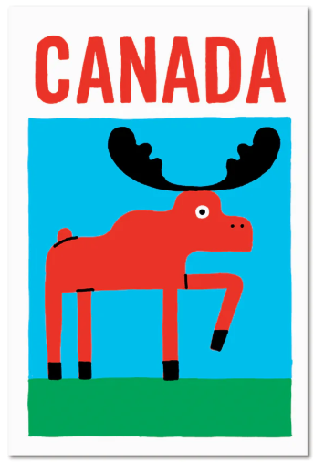 Carte / Paperole - Benoit Tardif - Canada orignal