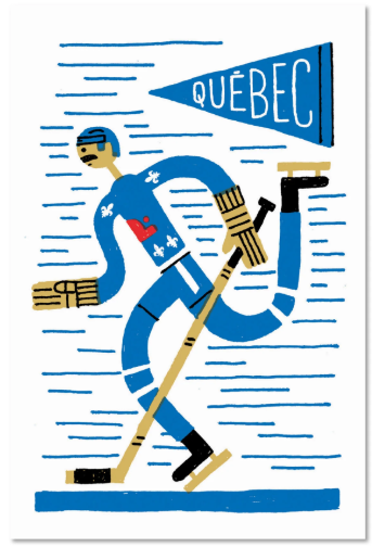 Carte / Paperole - Benoit Tardif - Québec hockey