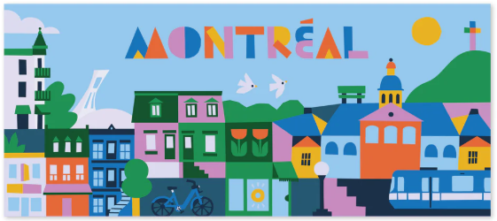 Carte / Paperole - Myriam Van Neste - Montréal Panorama - Longues