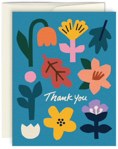 Card / Paperole - Myrian Van Neste - Thank you Flowers
