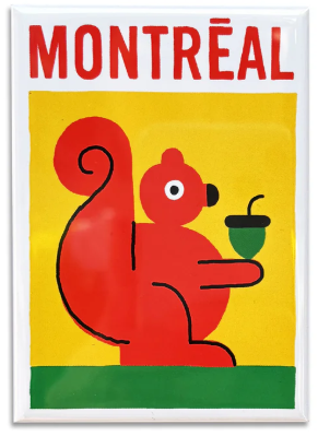 Magnet / Paperole - Benoit Tardif - Écureuil