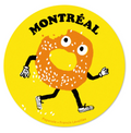 Sticker / Paperole - Francis Léveillée - Bagel