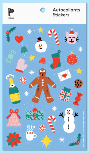 Sticker sheet / Amélie Lehoux - Holidays