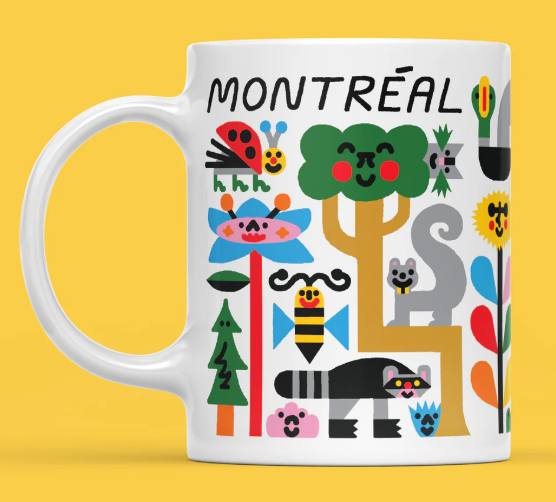 Tasse / Paperole - Montréal Faune et Flore