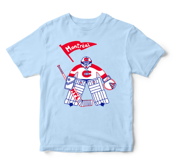 Teeshirt / Paperole - Joueur de Hockey - Enfant