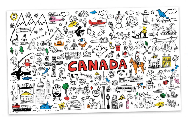 Coloring Poster / Paperole - Francis Léveillée