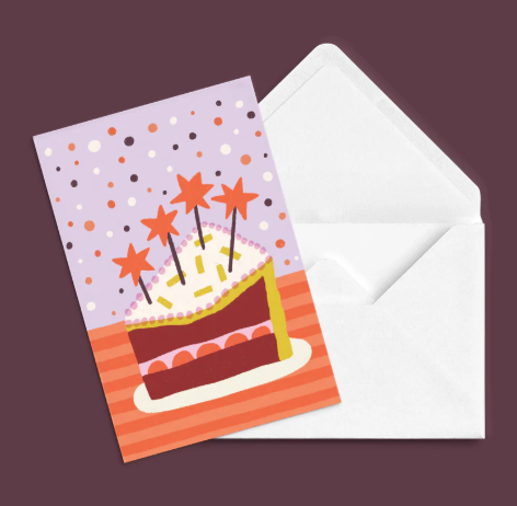 Card / Anne Julie Dudemaine - Birthday Cake