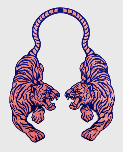 Patch / Badaboom - Tigre symétrie