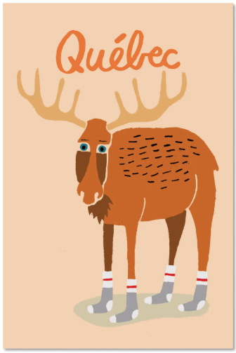 Card / Paperole - Francis Léveillée - Moose