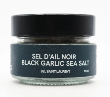 Sel / Sel Saint Laurent - Ail noir - 75g