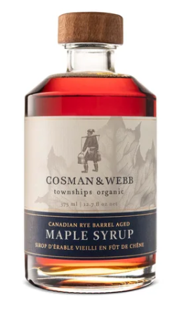 Sirop d'érable / Cosman&Webb - Vieilli en fût de chêne - 375ml