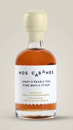 Sirop d'érable / Nos Cabanes - Vanille de madagascar - 50ml
