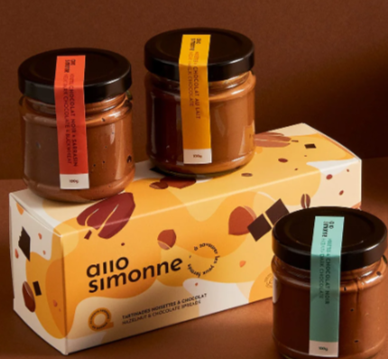 Spread / Allo Simonne - Trio 3x100g