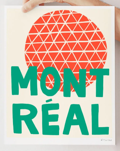 Poster / ALL - Montréal Sphère - 8x10