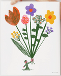 Affiche / TOUTE - Gros bouquet - 8x10