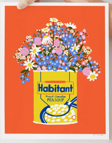 Affiche / TOUTE - Bouquet Pea Soup