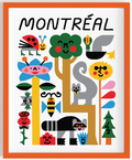 Affiche / Paperole - Mathieu Labrecque - Faune et Flore Montréal - 8x10