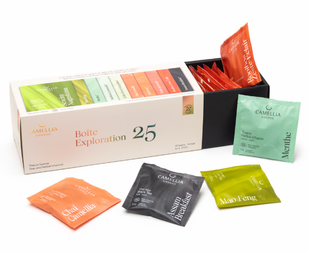 Thé / Camellia Sinensis - Boite Exploration - 25 sachets