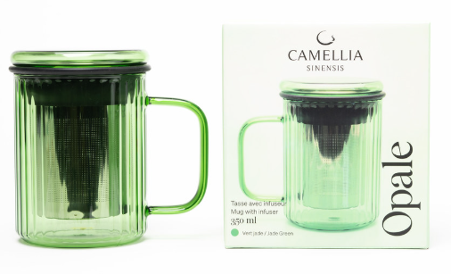 Mug / Camellia Sinensis - Glass with infuser - 350ml