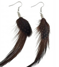 Boucles d'oreilles / Monague - Plumes - Divers