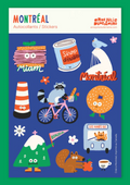 Sticker sheet / Anne Julie Dudemaine - Montreal