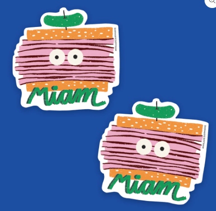 Sticker / Anne Julie Dudemaine - Smoked Meat
