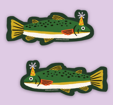 Sticker / Anne Julie Dudemaine - Poisson