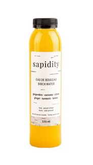 Eau de bouleau / Sapidity - Gingembre