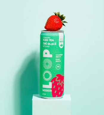 Thé glacé / Loop - Fraise et Hibiscus