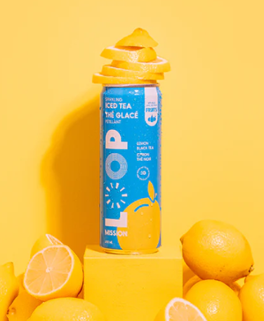 Thé glacé / Loop - Citron et thé noir